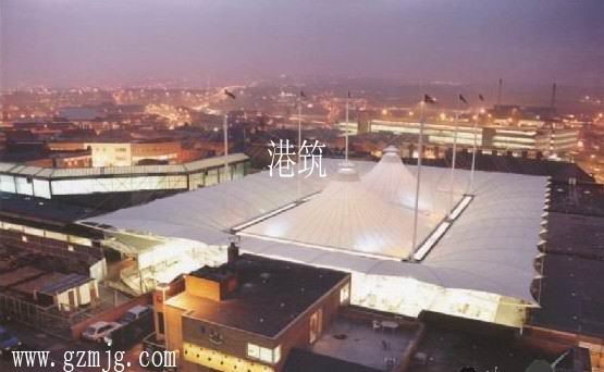 大夸度的膜結(jié)構(gòu)廠房